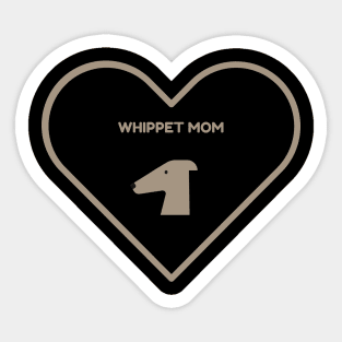 Whippet Mom Sticker